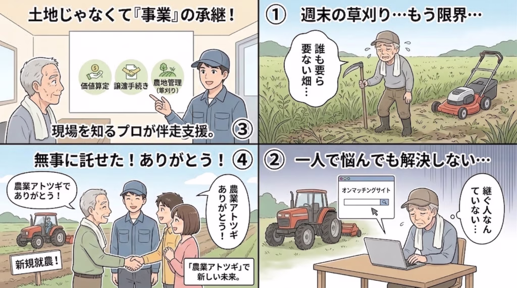 農業アトツギサービスの説明