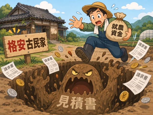 格安古民家の落とし穴と、高額な修繕費の見積もりという罠