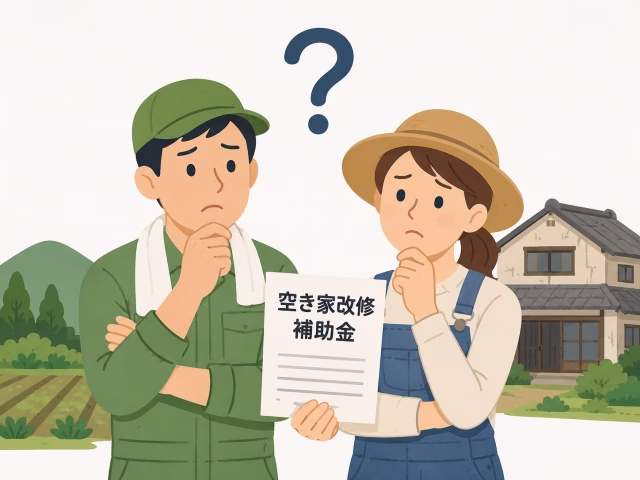 補助金の手続きや利用条件について悩む新規就農者